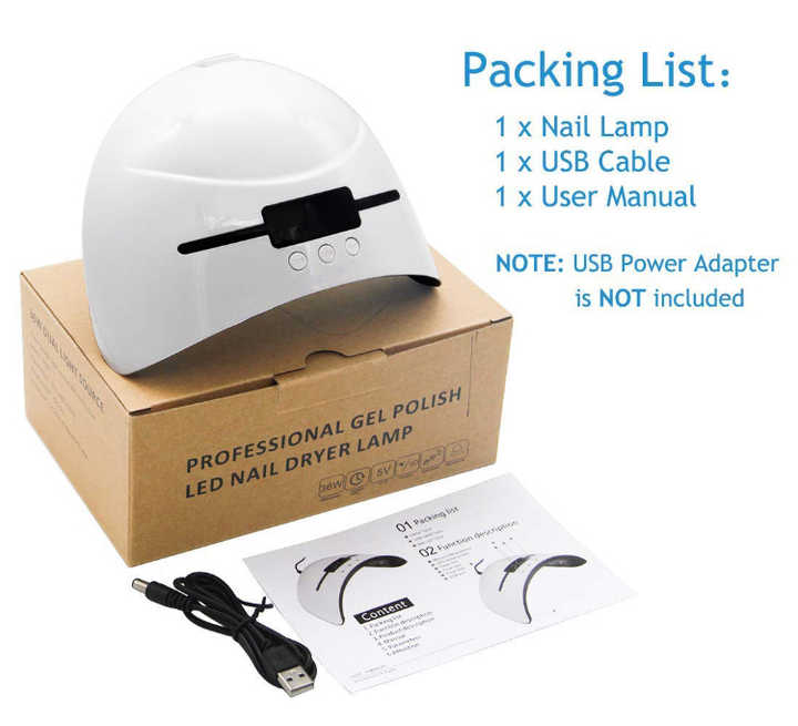 2024 High Quality Led Uv Nail Lamp 36w Nail Led Lamp Led Dryer for Nail Salon