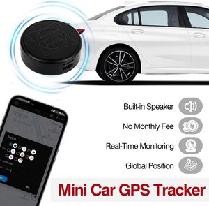 ตัวติดตาม GPS ขนาดเล็กแบบพกพาสำหรับยานพาหนะอุปกรณ์ติดตาม GPS แบบแม่เหล็กเรียลไทม์พร้อมตัวระบุตำแหน่งครอบคลุมทั่วโลกทำจากพลาสติกที่ทนทาน