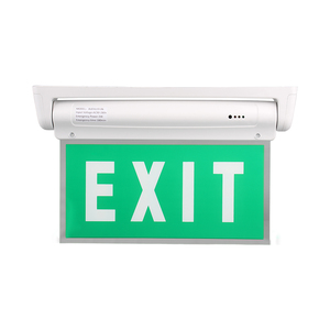 CE và SAA <span class=keywords><strong>Exit</strong></span> dấu hiệu chạy người đàn ông hai mặt 3 giờ Pin dự phòng khẩn cấp ánh sáng - Product Image 6