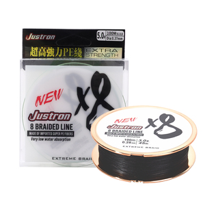 สายเบ็ดตกปลา8เส้นหลากสี100ม. 20ปอนด์สายเอ็นตกปลา PE ถักหลากสี - Product Image 5