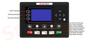 HGM9310 sistemi di automazione singoli controllo avvio automatico Smartgen Controller Genset Controller per sistemi di automazione singoli hgm9310 - Product Image 4