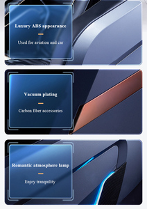 Mstar Dark Black Platzsparender Ganzkörper-Massage stuhl 4D ohne Schwerkraft mit Musik lautsprechern - Product Image 6