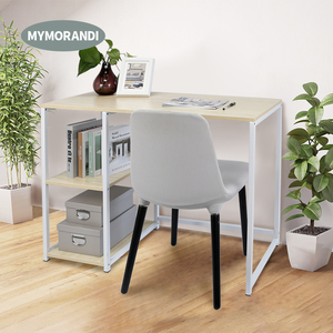 <strong>Multi</strong>-<strong>functional</strong> Modern <strong>Design</strong> 2 Tier Desktop Wooden <strong>Computer</strong> <strong>Table</strong> Desk for Home Office - Product Image 2