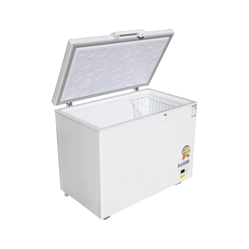 Refrigerador comercial com porta única e equipamento de cozinha, refrigerador congelador