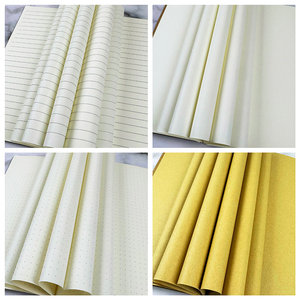 Diario del estudiante Cuadernos Libro de ejercicios Papelería Oficina Simple Papel Kraft Cuaderno marrón Bloc de notas Forrado Punto en blanco - Product Image 6