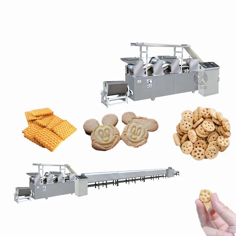 XSG Rotations schneider und Rotations form Integrierte Keks maschine Maschine mit One-Stop-Service Einmaliges Formen