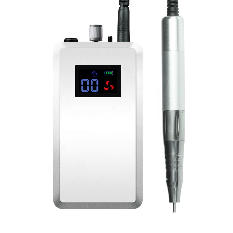 เครื่องเจาะเล็บสีขาว AT-NDB-152 220V ปลั๊กแบบยุโรป2.35มม.