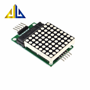 Max7219 Dot matrix Led modulo Display 8x8 blocchi elettronici Dupont cavo Led Driver Board MCU LED Display di controllo