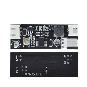 Regolatore di velocità del ventilatore a filo singolo, modulo di riduzione del rumore del computer, 12V, 0.8A, cc, PWM, 2-3 fili, B 50K 3950 - Product Image 4