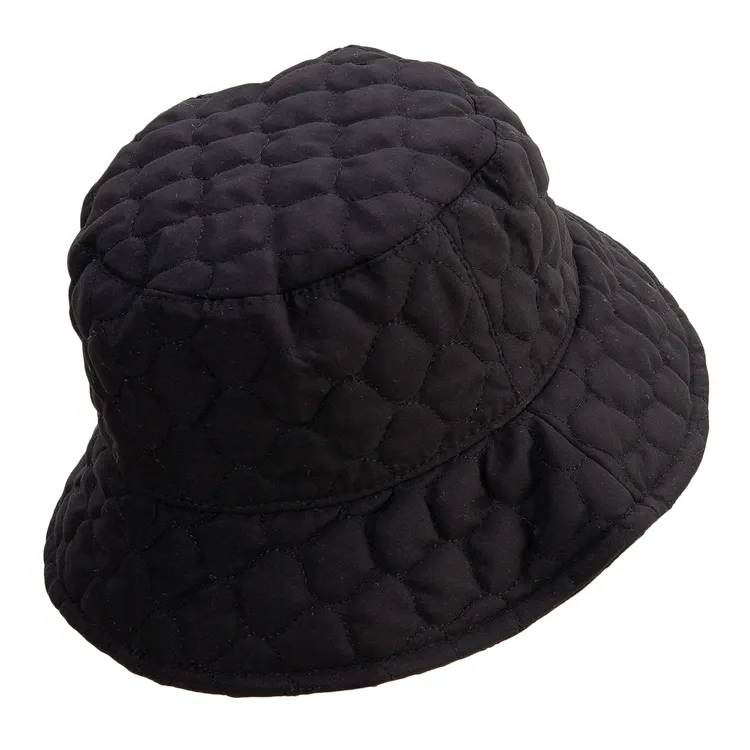 Cappello da pescatore trapuntato invernale in poliestere 100% caldo e antivento di moda personalizzato all'ingrosso