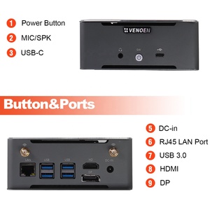 AMD Mini <strong>PC</strong> R7 3750H HD DP Dual Display Win11 Computer Small Form Factor <strong>PC</strong> Aluminum Alloy <strong>case</strong> - Product Image 3