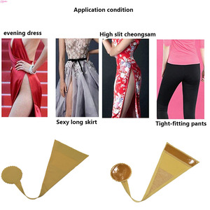 Tangas de cuerda en C con cola redonda Sexy Classic Autoadhesivo Reutilizable Invisible C String Bragas Tanga - Product Image 3