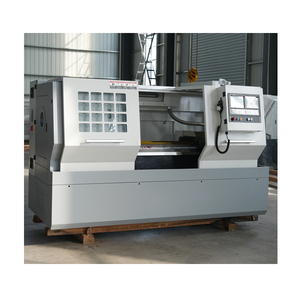 Máquina herramienta CNC de alimentación automática Siemens System CK6163 Torno CNC horizontal