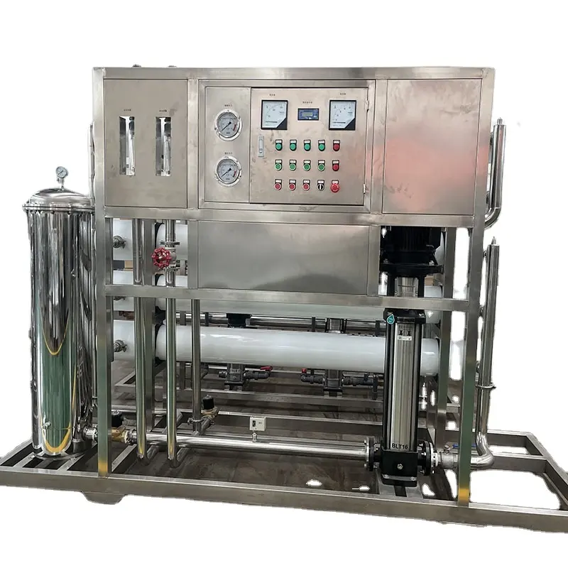Ro Waterbehandeling Machine Apparatuur Fabriek Opslagtank Gezuiverd Drinken Pvc Of Pe Water Machine