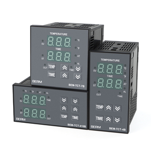 Controlador integrado de temperatura y tiempo pantalla digital instrumento de control de temperatura controlador de temperatura del termostato - Product Image 1