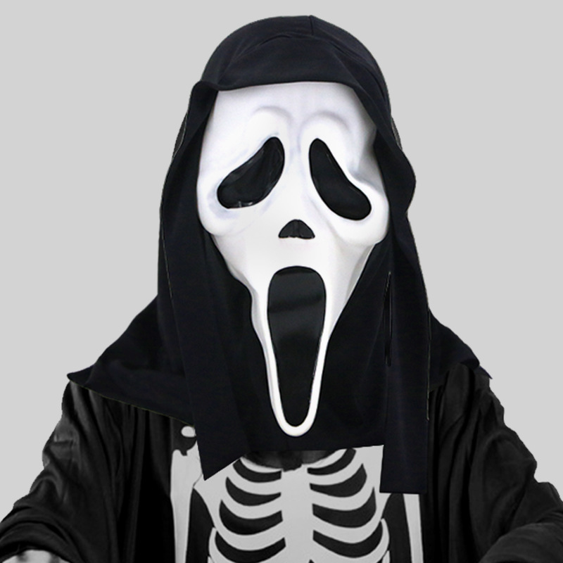 Screaming white ghost