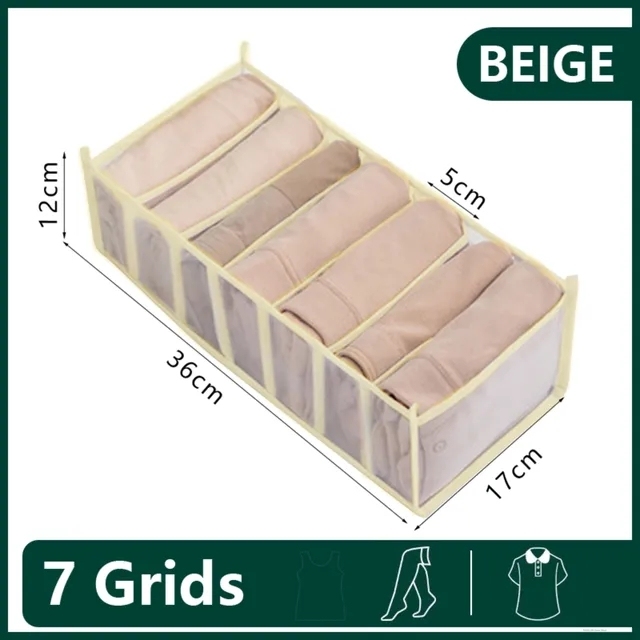 Beige 7 grids