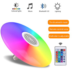 Smart 18W Music Speaker IR Control RGB Music <strong>Led</strong> Recessed Ceiling <strong>Light</strong> with Remote Control - Product Image 2