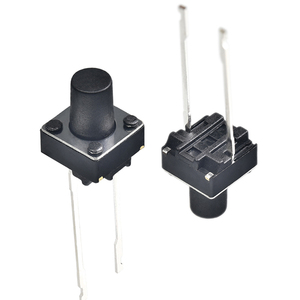 Soken RK2-13D SMD dönen düğme LED Dimmer anahtarı 6X6 kare 2 Pin 12V DC siyah dokunsal basmalı düğme anahtarı anlık özel - Product Image 1