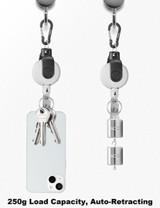 Logo personalizzato Heavy Duty Badge Reel scalabile con Badge roll rotazione libera portachiavi accessori infermiere distintivo bobine all'ingrosso - Product Image 6