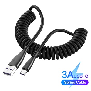 Iphone perakende için OEM/ODM özelleştirmek Logo siyah beyaz 6FT naylon örgülü telefon bilgisayar veri iletimi için USB tip C kablo f - Product Image 2