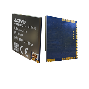 Módulo inalámbrico de espectro ensanchado de baja potencia AC6601 _ 100mW Módulo de red de topología de estrella de micropotencia de largo alcance LoRaGFSK inalámbrico - Product Image 2