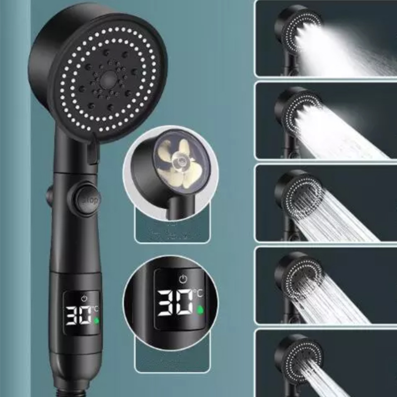 5 impostazioni di visualizzazione della temperatura digitale del Turbo Fan
