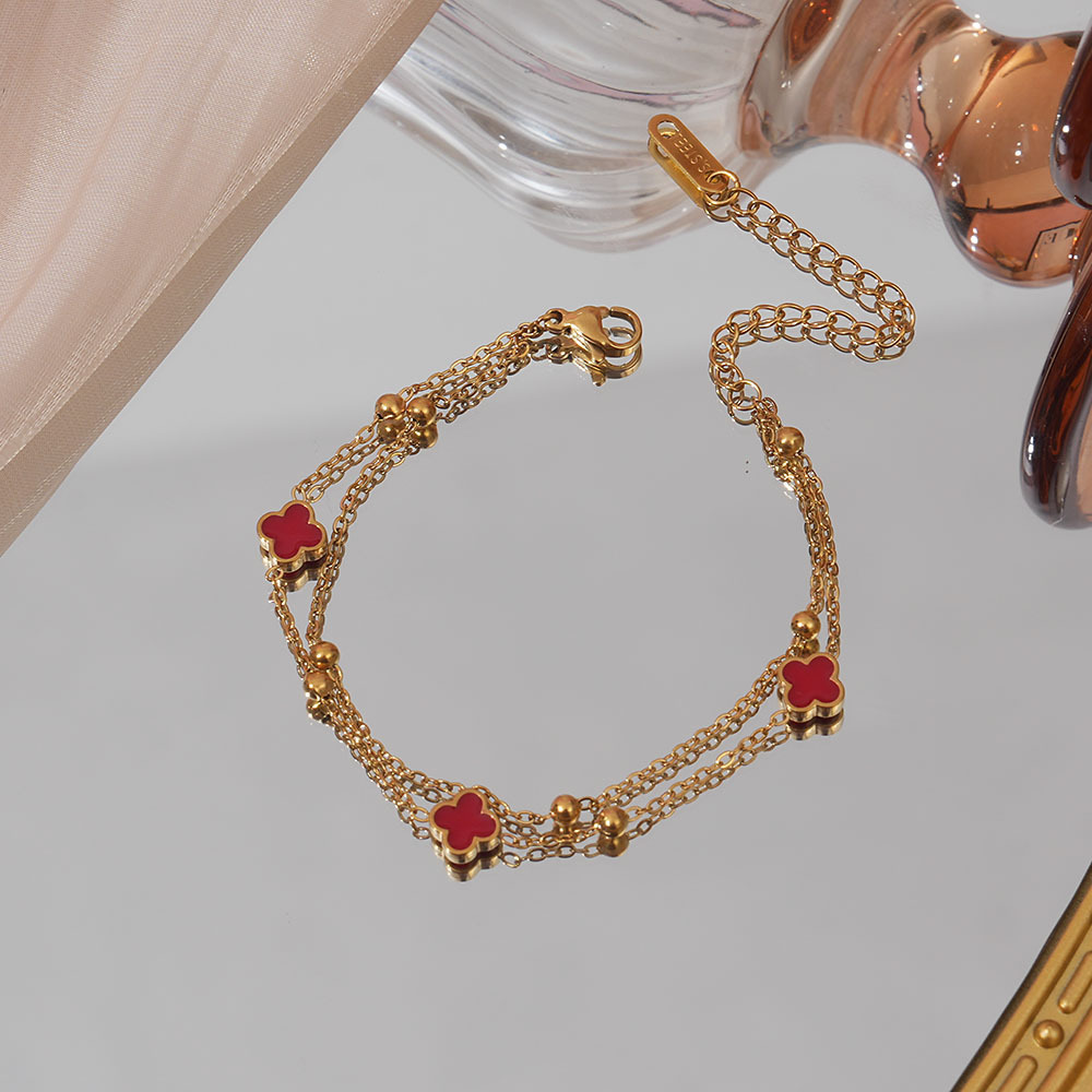 7mm red bracelet