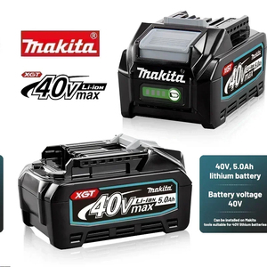Аккумулятор Makita Max XGT 40В высокой емкости: BL4040 4.0Ач и BL4050 5.0Ач с зарядным устройством DC40RA, аккумулятор Makita 40В. - Product Image 4