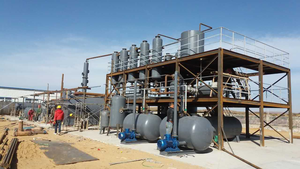 10 Tons Capacity Waste Used Engine <strong>Oil</strong> Crude <strong>Oil</strong> Filter Recycling to Diesel Base <strong>Oil</strong> Distillation Machine - Product Image 6