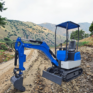 Kylin Mini Máy Xúc Với Có Thể Thu Vào Theo Dõi Bốn-Trong Một Xô Ngón Tay Cái Clip Tốc Độ Điều Chỉnh Cho Cơ Giới Trồng - Product Image 5