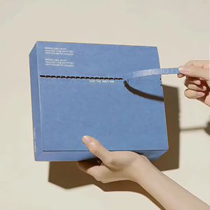 Phân Hủy Sinh Học Tóc Giả Quần Áo Áo Len Lễ hội Bao Bì Kraft Tear Dải Giấy Vận Chuyển Bưu Phẩm Hộp Với Biểu Tượng Tùy Chỉnh - Product Image 3