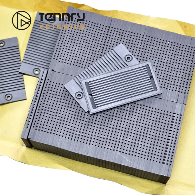 Kunden spezifische hitze beständige Graphit platte mit hoher Dichte für den Sinter ofen