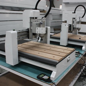 Enrutador CNC de 2,2 kwspindle Maquinaria de carpintería con sistema de control DSP Máquina cortadora de madera - Product Image 4