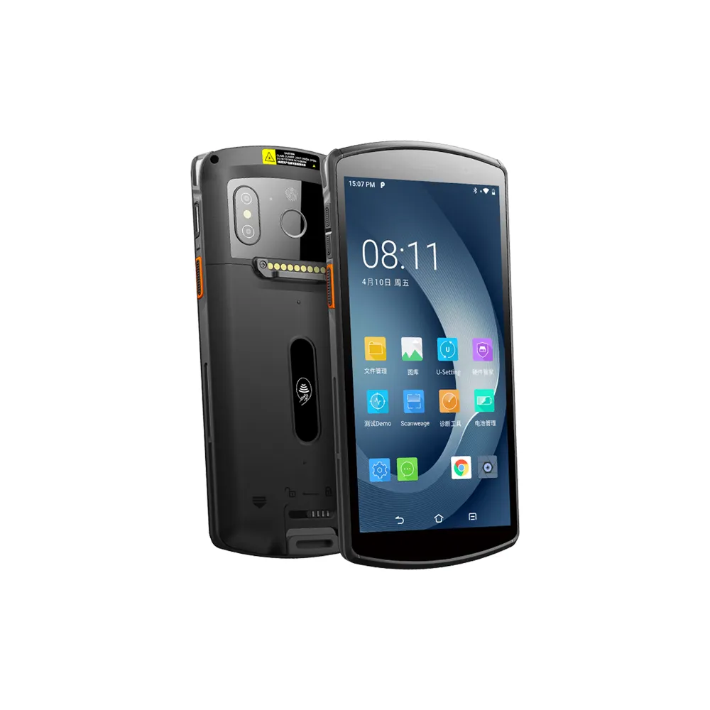 Rugged pda industrial android mobile smart phone with barcode scanner