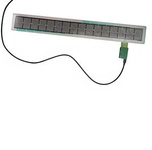 Fsr 1x16 תוכנה מרובה נקודות מגע pcba גמיש לחץ סרט לחץ דק סרט