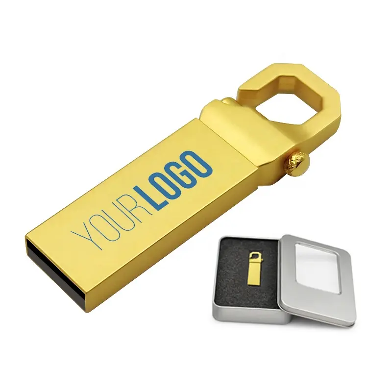 최고의 선물 USB 3.0 플래시 드라이브 16GB 금속 Pendrive 32GB 64GB USB 3.0 스틱 128GB 도매 펜 드라이브 사용자 정의 로고 USB 디스크