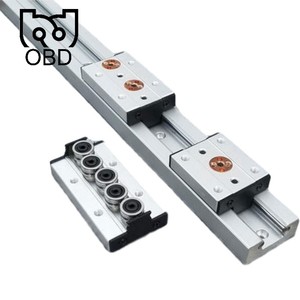 Precio de fábrica Carril de guía lineal Sgr15 Carril lineal Bloque deslizante lineal para guía de doble eje interno y externo CNC - Product Image 1