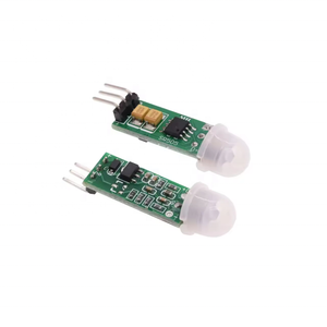 Mini sensor de movimiento PIR infrarrojo, módulo detector de infrarrojos, módulo de interruptor de Sensor corporal, modo de detección