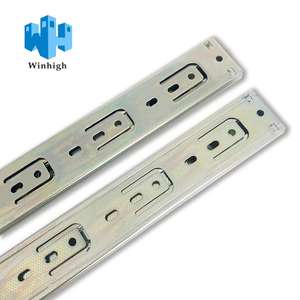 40Mm Kogellager Lade Schuift Volledig Verlengde Telescopische Glijrails Metalen Lade Lopers - Product Image 1