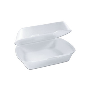 <strong>Al</strong> Bayader Foam <strong>Hinged</strong> Technology Disposable 3-Compartment Plastic Carryout Food Containers 3-Compartment Plastic <strong>Boxes</strong> - Product Image 4