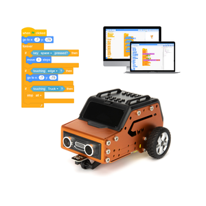 Robotlar ve programlama entegre ederek yeni başlayanlar için zengin sensörler ile basit ve dayanıklı WeeeBot Mini kök Robot V1.0
