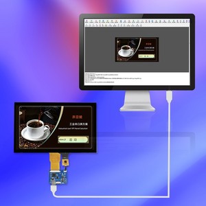 10,1-Zoll-TFT-LCD-LCD-Farbbildschirm Universelle RGB-Schnitts telle IPS Full View Serial Port-Bildschirm 1024*600 - Product Image 4