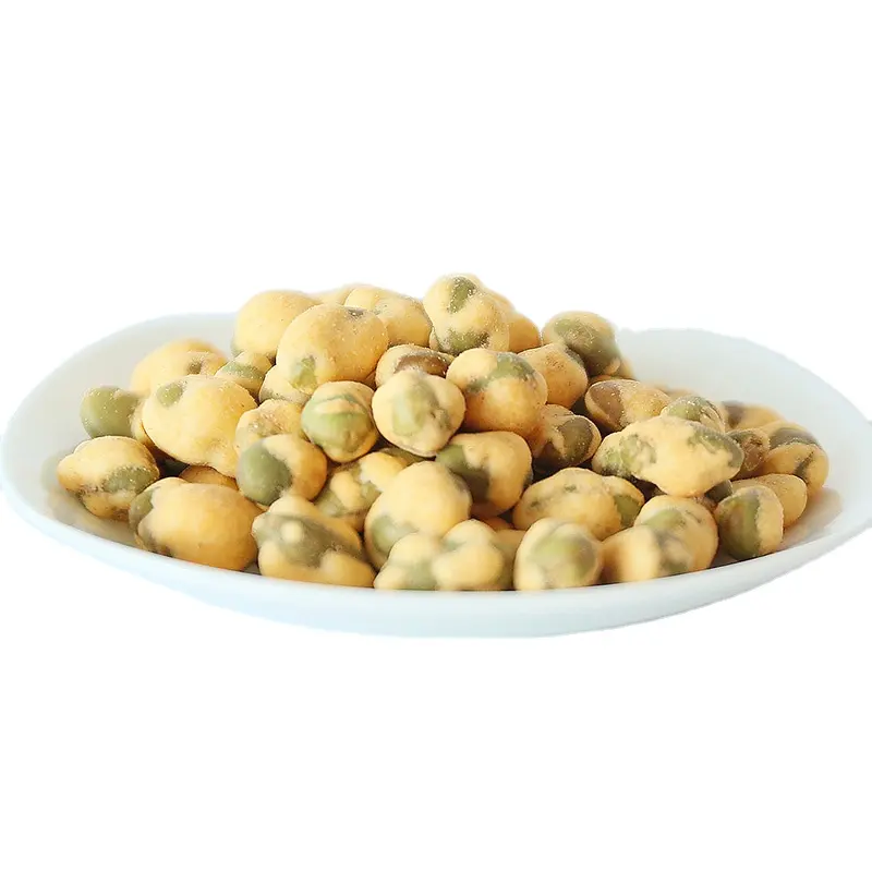 मसालेदार बेक्ड लेपित Edamame नाश्ता