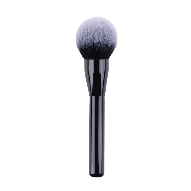 Black wireless tube-large flame-black background-white head