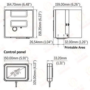 Impresora de Transferencia Térmica VJ 6230 TTO para Impresión de Fecha y Código de Lote en Envases Flexibles - Product Image 2