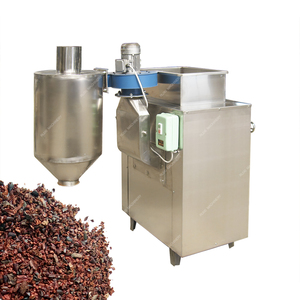 Máquina descascaradora de piel de granos de cacao de 200 kg/h, máquina removedora de cáscara de granos de cacao tostados, línea de procesamiento de polvo de cacao, pelador de cacao - Product Image 1