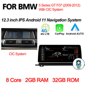 8 çekirdekli CPU 6GB USB GPS CarPlay Android pano Stereo dahili GPS geri görüş kamerası ile BMW 5 serisi GT F07 için 1 yıl garanti - Product Image 2