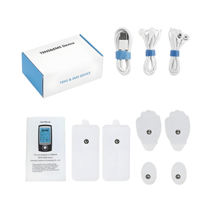 Unit TENS portabel untuk bantuan <span class=keywords><strong>Fibromyalgia</strong></span> pengatur waktu yang dapat disesuaikan dengan Mode Stim otot untuk terapi fisik - Product Image 6