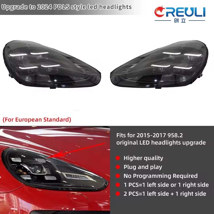 Pour mise à niveau LED originale 958.2 (norme européenne)